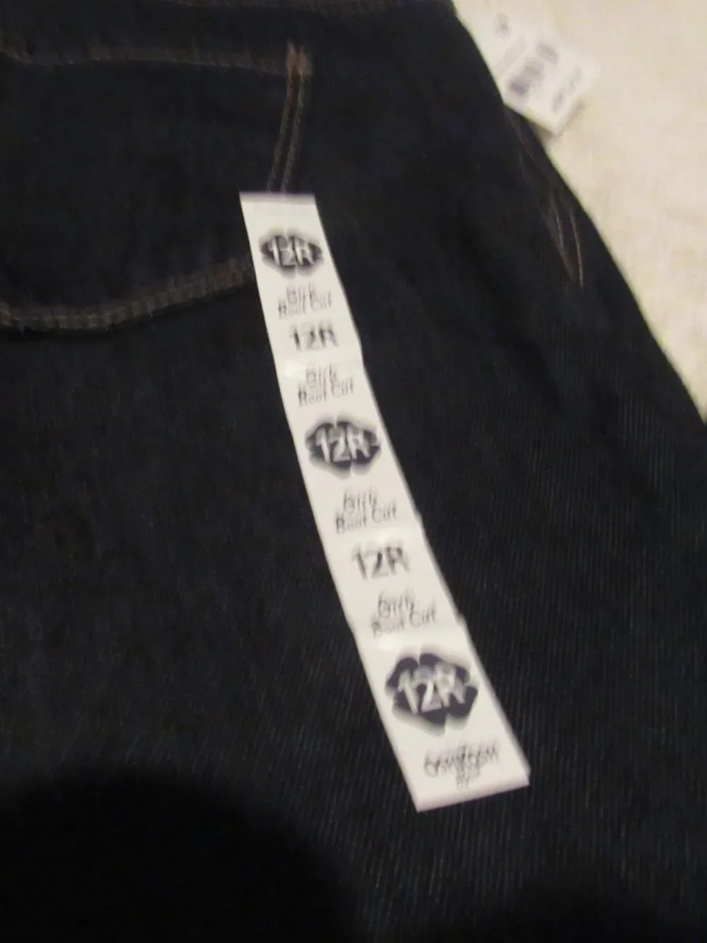 OshKosh Blue Bootcut Jeans Size 12R NWT